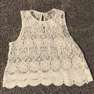 See through tank top!